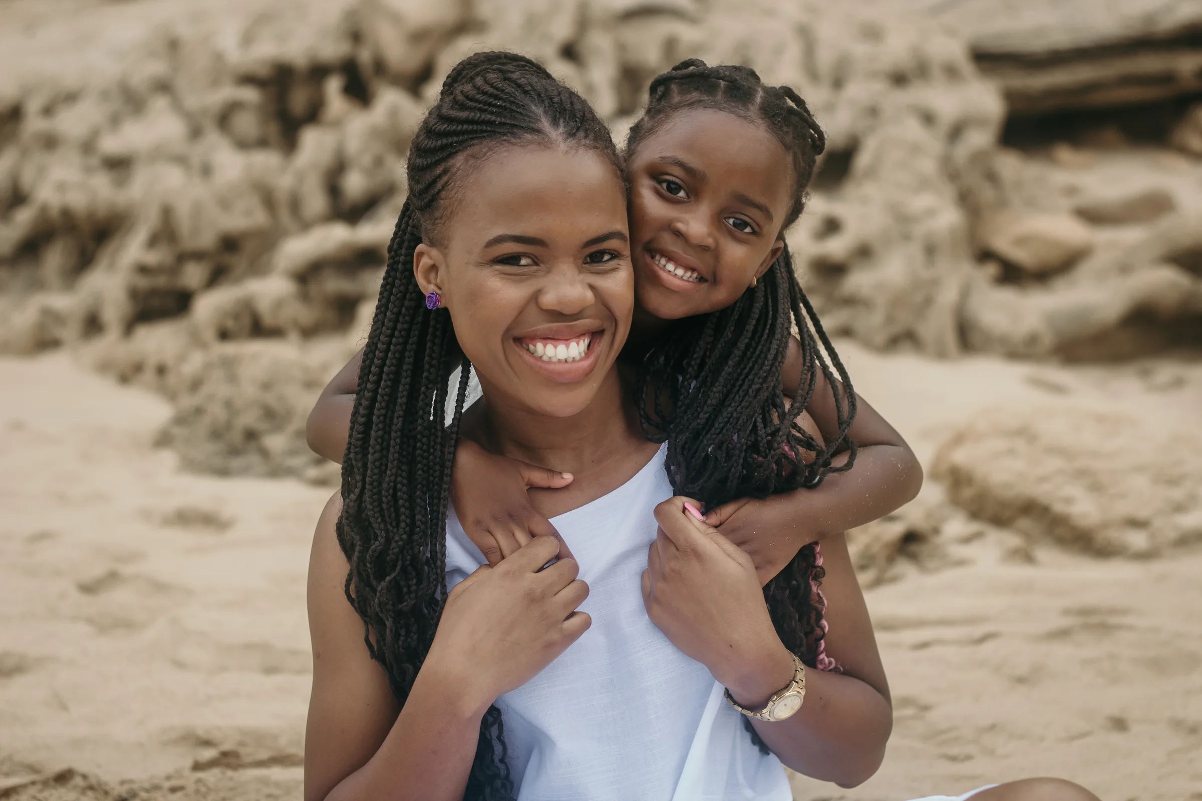 Mother and daughter